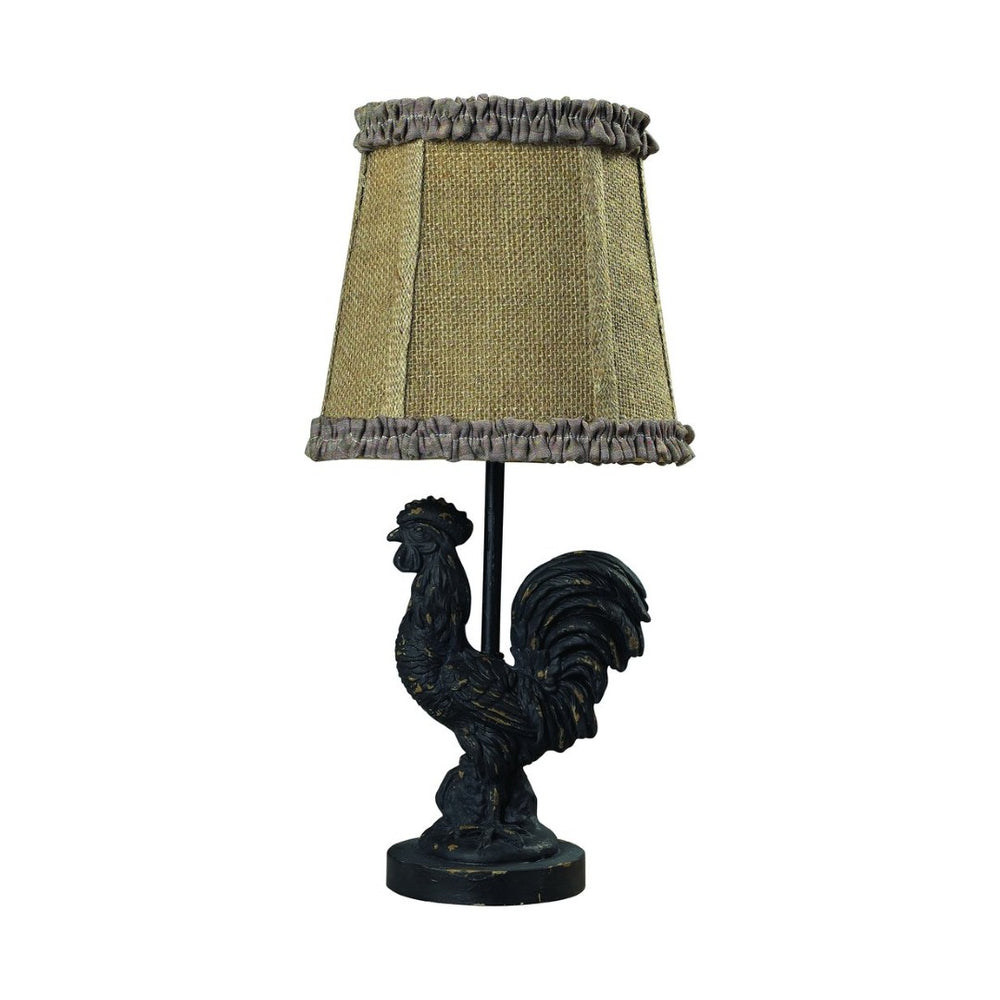 Atlas Braysford 15'' High Table Lamp - Antique Black Elegance for Stylish Task Lighting in Any Space PL11139-BK