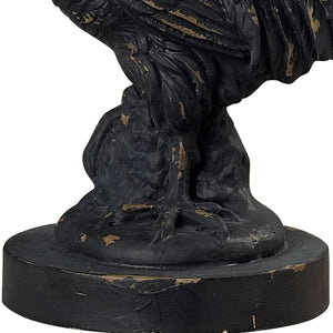 Atlas Braysford 15'' High Table Lamp - Antique Black Elegance for Stylish Task Lighting in Any Space PL11139-BK