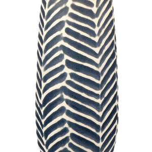 Atlas Bynum 29'' High Table Lamp Pair – Elegant Coastal Design with Textured Ceramic & Satin Nickel Base Set of 2 Navy PL11141-BLS