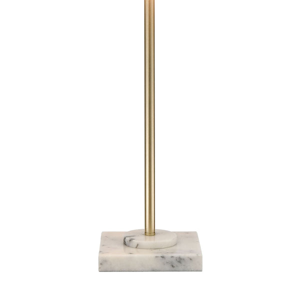Atlas Meliton 26'' High Table Lamp - Elegant Champagne Gold with Geometric Shade for Modern Interiors PL11194-GD