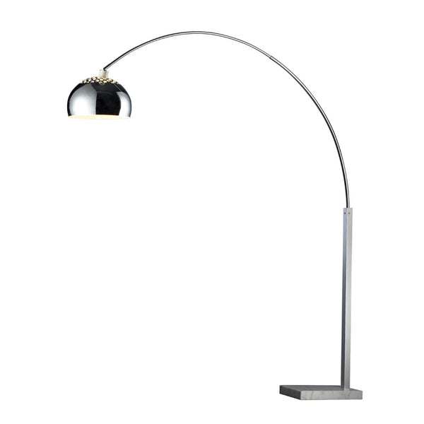 Atlas Penbrook 70'' High Floor Lamp - Polished Nickel, Modern Lighting for Living Rooms & Home Offices PL11208-NK