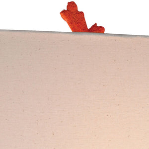 Atlas Red Coral 28'' High Table Lamp - Bold Sculptural Design for Modern Decor, Perfect Accent Lighting! PL11213-RD