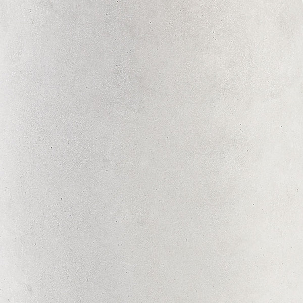 Atlas Rockport 21'' High Table Lamp - Handcrafted Polished Concrete Base with Dark Taupe Burlap Shade PL11218-GY