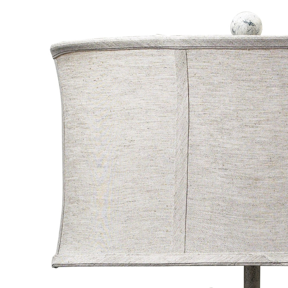 Atlas Saint Louis Heights 31'' High 1-Light Table Lamp - Vintage Birds & Floral Design in Antique White Finish PL11220-WH