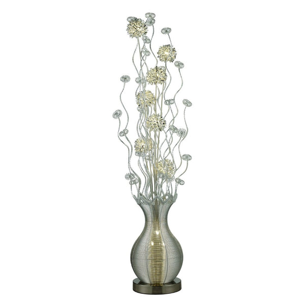 Atlas Uniontown 63'' High 10-Light Floor Lamp - Elegant Silver Design for Modern & Classic Interiors PL11234-SV