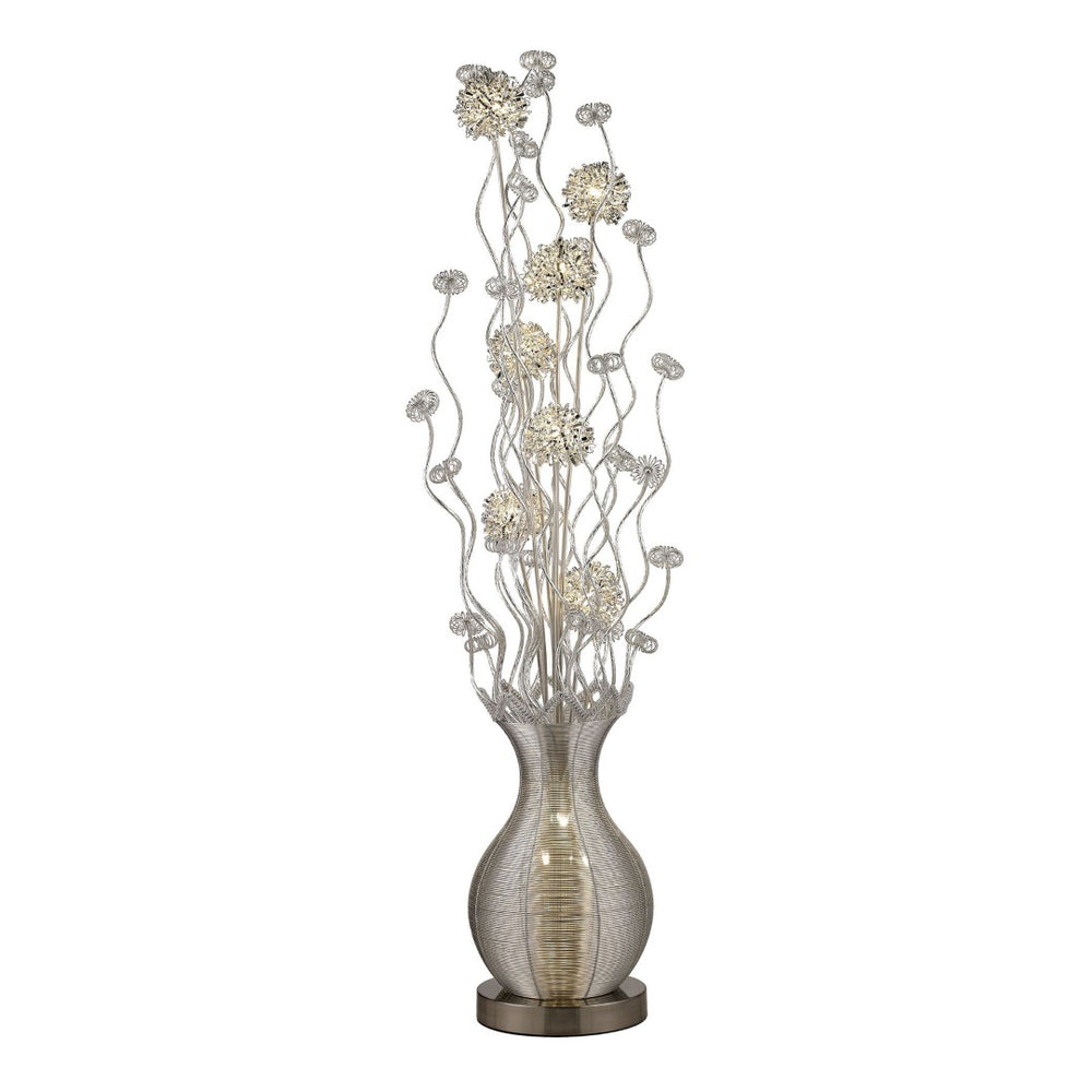 Atlas Uniontown 63'' High 10-Light Floor Lamp - Elegant Silver Design for Modern & Classic Interiors PL11234-SV