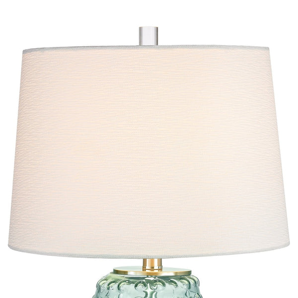 Atlas Caicos 25'' High Seafoam Green Table Lamp - Midcentury Modern Design for Stylish Ambient Lighting PL11239-GN