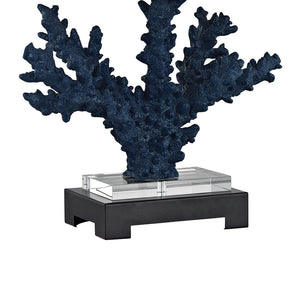 Atlas Cape Sable 26'' High Navy Table Lamp - Elegant Design for Modern Spaces, Ideal for Task Lighting PL11240-BL