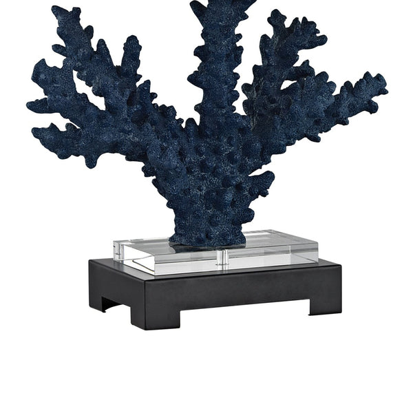 Atlas Cape Sable 26'' High Navy Table Lamp - Elegant Design for Modern Spaces, Ideal for Task Lighting PL11240-BL