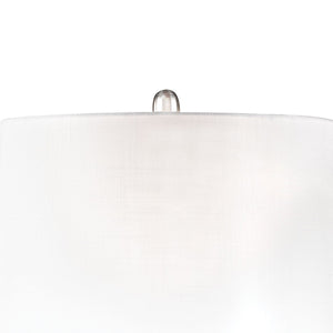 Atlas Scale Sketch 28'' High Table Lamp - Navy Earthenware, Midcentury Design for Stylish Illumination PL11242-BL