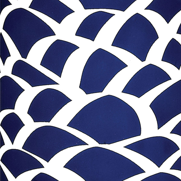 Atlas Scale Sketch 28'' High Table Lamp - Navy Earthenware, Midcentury Design for Stylish Illumination PL11242-BL