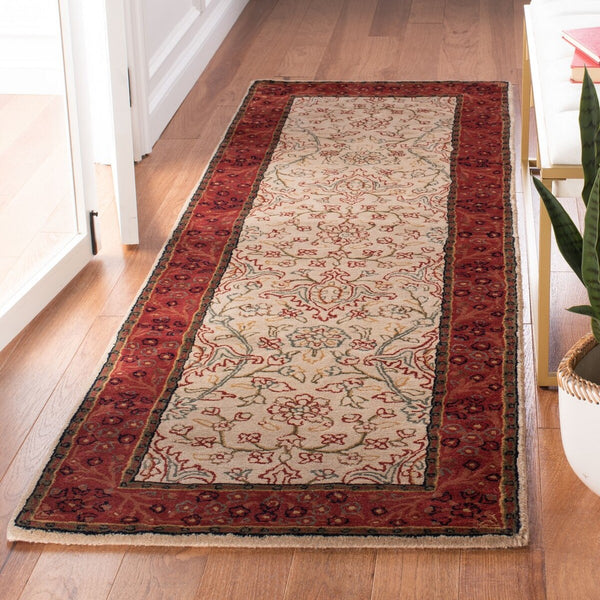 Safavieh Avebury   Rug Ivory / Rust PL533A-2