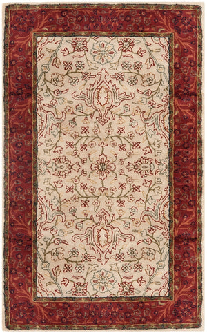 Safavieh Avebury   Rug Ivory / Rust PL533A-2
