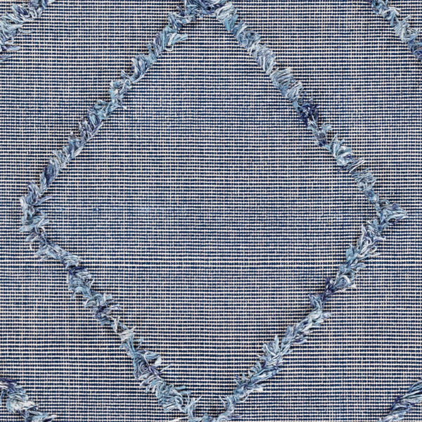 Surya Palo Alto Pla-2300 Handmade 2' X 3' Rug - Elegant Global Design For Timeless Home Décor Charm Dark Blue Cotton,Polyester Pla2300-810