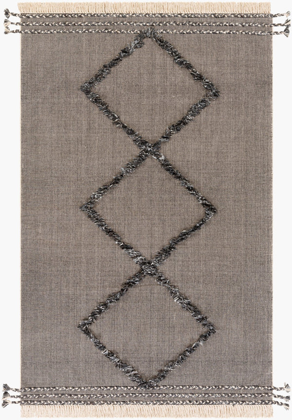 Surya Palo Alto Pla-2300 Handmade 2' X 3' Rug - Elegant Global Design For Timeless Home Décor Charm Off,White Cotton,Polyester Pla2301-23