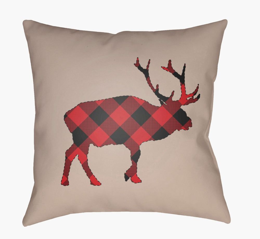 Livabliss Buffalo Check Woven Polyester Accent Pillow Rustic Cabin Style for Sofa or Chair PLAID023-1818
