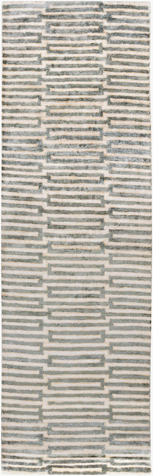 Surya Platinum Handmade 2' X 3' Viscose Rug - Glam Modern Design, Exquisite Indian Craftsmanship, Warmth Brown Viscose Plat9000-268