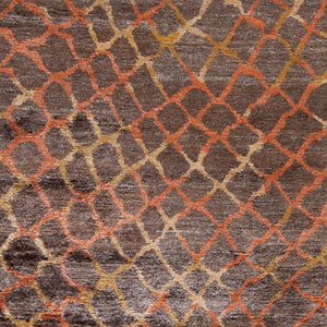 Surya Platinum Handmade 2' X 3' Viscose Rug - Glam Modern Design, Exquisite Indian Craftsmanship, Warmth Black Viscose Plat9019-268