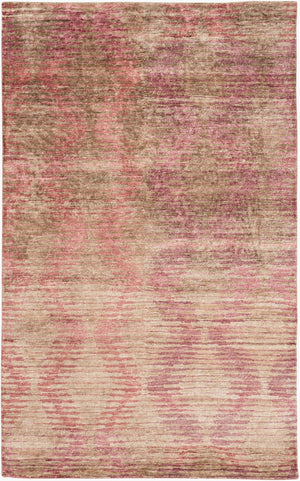 Surya Platinum Handmade 2' X 3' Viscose Rug - Glam Modern Design, Exquisite Indian Craftsmanship, Warmth Off,White Viscose Plat9025-23