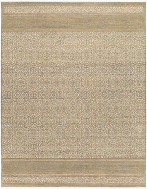 Surya Palace Plc-1000 Handmade 2' X 3' Rug – Unique Design, Luxurious Feel, Durable Craftsmanship For Your Home Dusty Sage Wool Plc1001-810