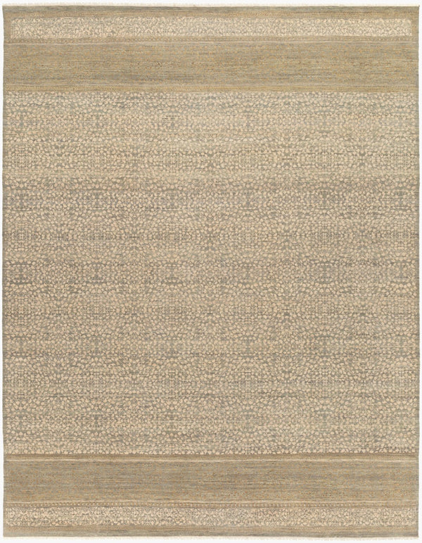 Surya Palace Plc-1000 Handmade 2' X 3' Rug – Unique Design, Luxurious Feel, Durable Craftsmanship For Your Home Dusty Sage Wool Plc1001-810