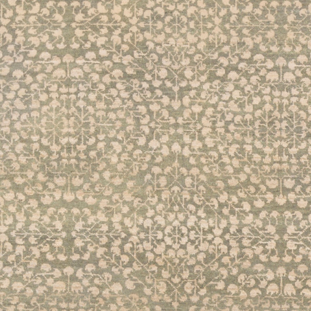 Surya Palace Plc-1000 Handmade 2' X 3' Rug – Unique Design, Luxurious Feel, Durable Craftsmanship For Your Home Dusty Sage Wool Plc1001-810