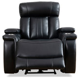 Parker House Parker Living Royce - Midnight Power Recliner Midnight 90% Polyester, 10% PU (W) MROY#812PH-MID