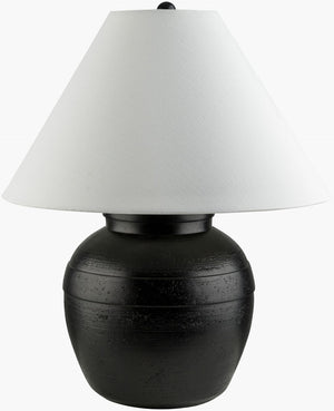 Livabliss Pernille Resin Table Lamp with Linen Shade for Warm Ambient Bedroom Lighting PLL-001