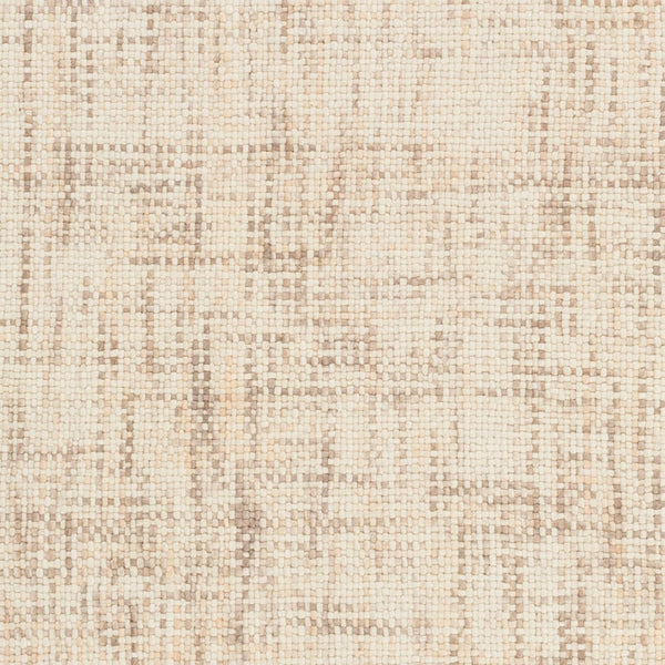 Surya Plymouth Plm-4000 2' X 3' Handmade Wool Rug - Modern Decor With Durable, No Pile Design, India Made Cream Wool Plm4001-3353