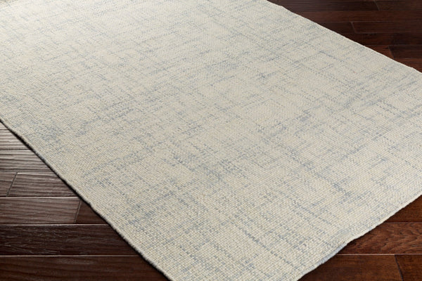 Surya Plymouth Plm-4000 2' X 3' Handmade Wool Rug - Modern Decor With Durable, No Pile Design, India Made Gray Wool Plm4004-23