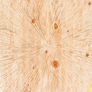 Surya 36"H X 36"W Dimensional Wall Accent - Modern Decor For A Stylish Home Transformation Main, Brown Wood Plm8000-3636