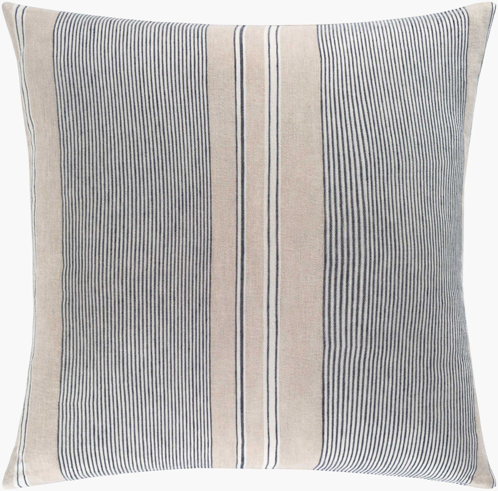 Surya Parlan 8"X8" Luxury Cottage Style Bedding Swatch - Exquisite Comfort In Natural Fibers For Your Home Dark Blue Linen,Cotton,Viscose,Linen,Cotton,Viscose Pln1000-sw