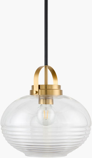 Livabliss Palamos Geometric Iron and Glass Bohemian Pendant Light for Dining or Entryway PLO-001