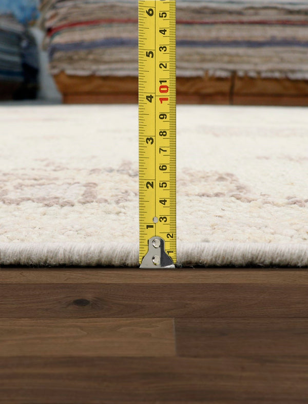 Pasargad Home Oushak Collection Hand-knotted Wool Area Rug - Timeless Elegance For Any Space   Plo-134 9x12