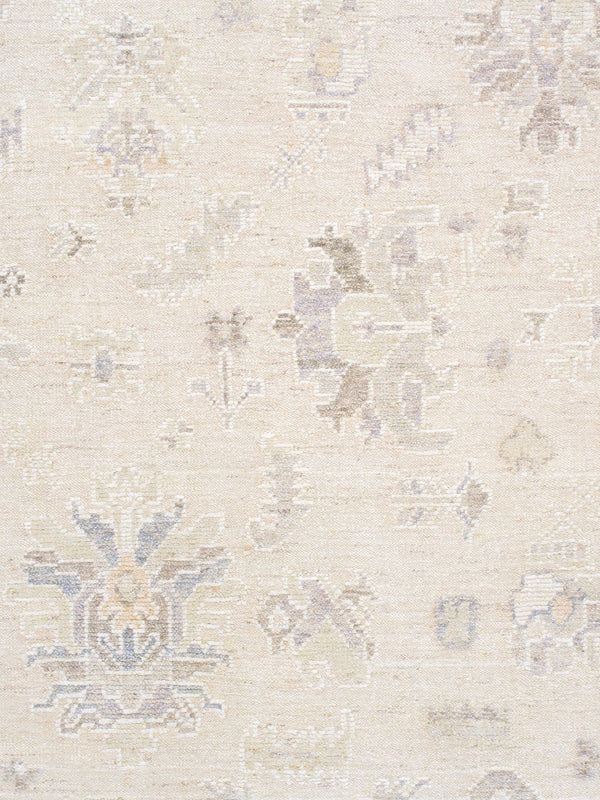 Pasargad Home Oushak Collection Hand-knotted Wool Area Rug - Timeless Elegance For Any Space   Plo-144 9x12