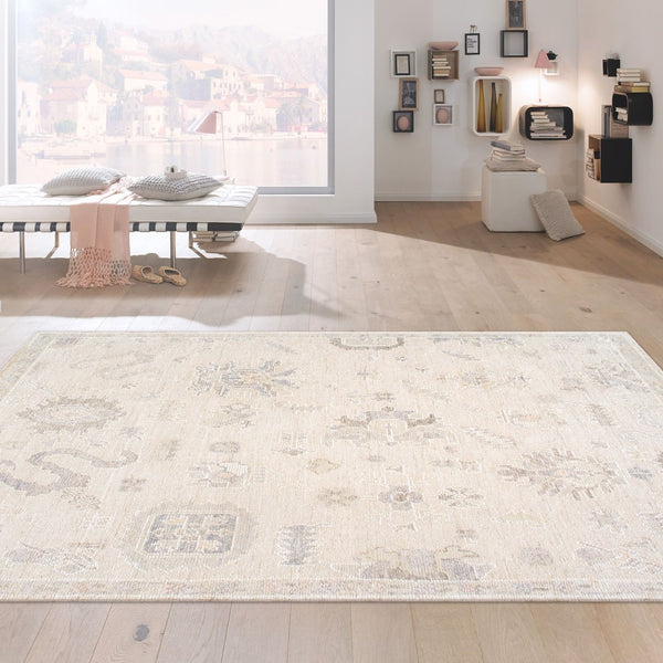 Pasargad Home Oushak Collection Hand-knotted Wool Area Rug - Timeless Elegance For Any Space   Plo-144 9x12