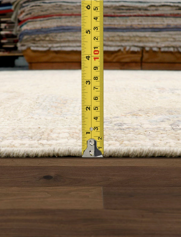 Pasargad Home Oushak Collection Hand-knotted Wool Area Rug - Timeless Elegance For Any Space   Plo-20 9x12