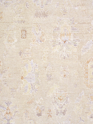 Pasargad Home Oushak Collection Hand-knotted Wool Area Rug - Timeless Elegance For Any Space   Plo-22 9x12