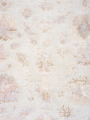 Pasargad Home Oushak Collection Hand-knotted Wool Area Rug - Timeless Elegance For Any Space   Plo-58 9x12