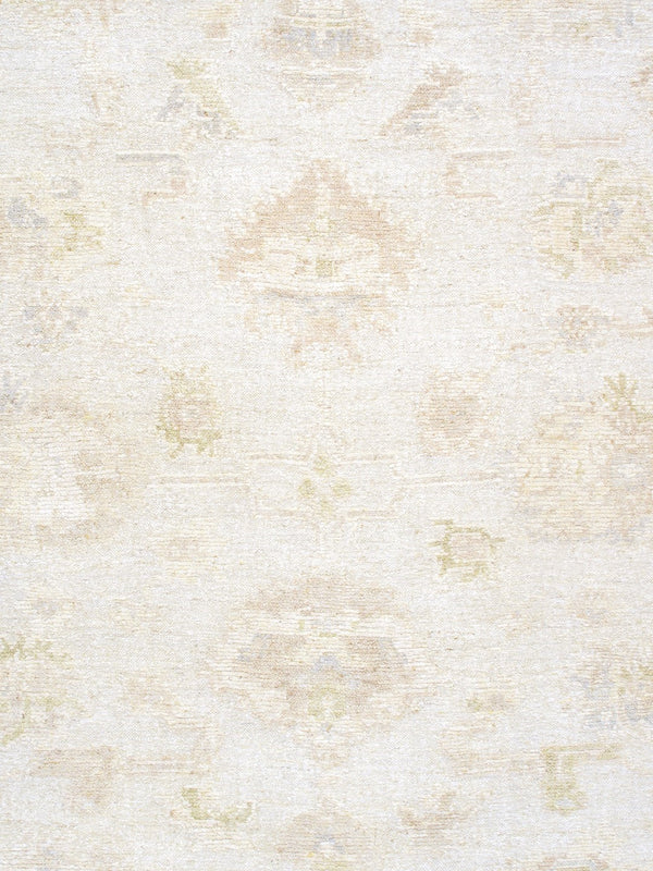 Pasargad Home Oushak Collection Hand-knotted Wool Area Rug - Timeless Elegance For Any Space   Plo-59 9x12