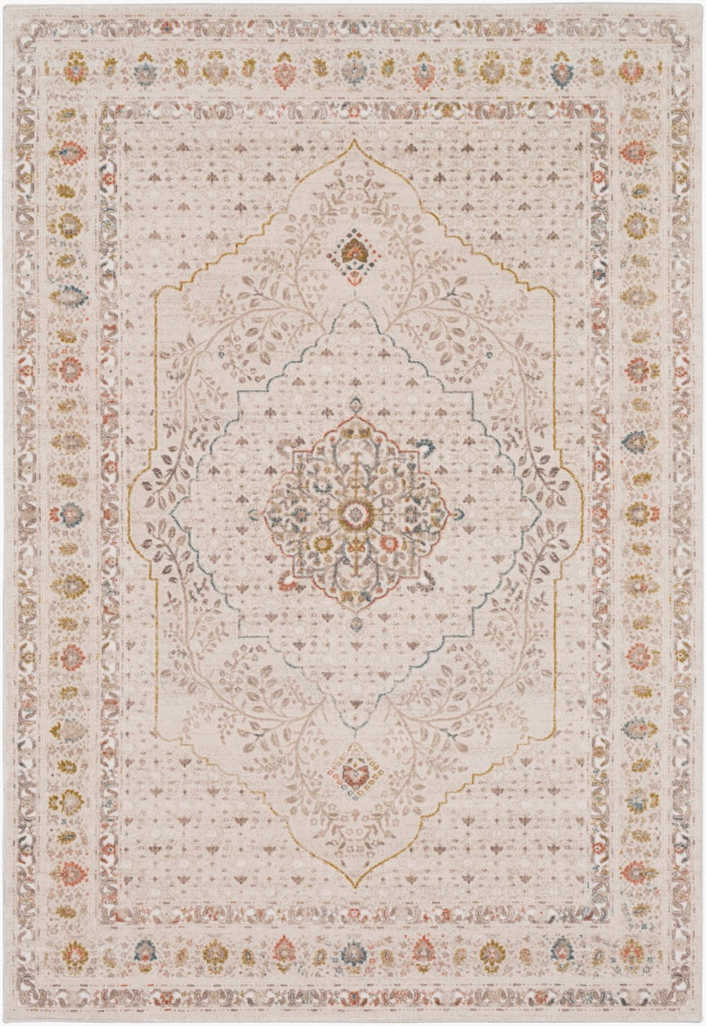 Livabliss Palermo Traditional Polypropylene Accent Rug Turkey Woven Entryway Hearth Decor PLO2301-23