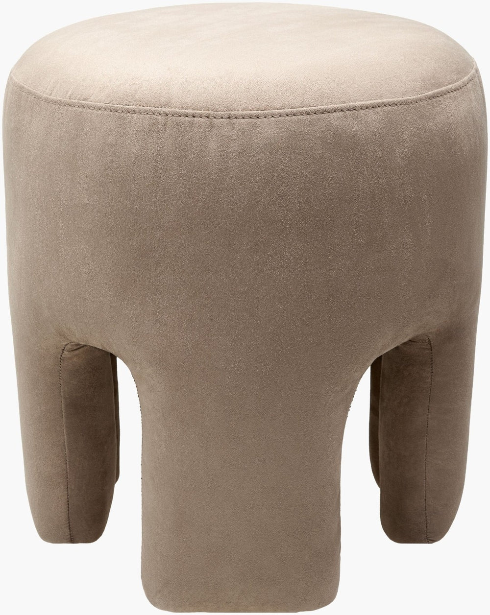 Surya Ploom Cube Foam Ottoman Lightweight Footrest or Extra Seat for Living Room Bedroom PLOM001-181616