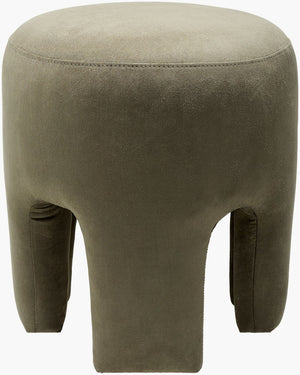 Surya Ploom Cube Ottoman Polyurethane Foam Footrest for Living Room or Home Office PLOM002-181616