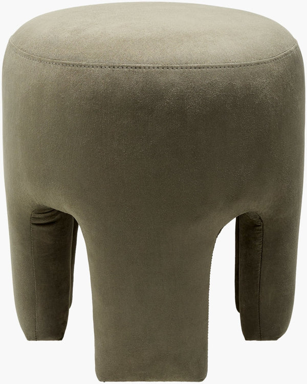 Surya Ploom Cube Ottoman Polyurethane Foam Footrest for Living Room or Home Office PLOM002-181616
