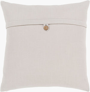 Livabliss Penelope Handcrafted Cotton Throw Pillow Farmhouse Cottage Square Artisan Accent PLP005-2020D