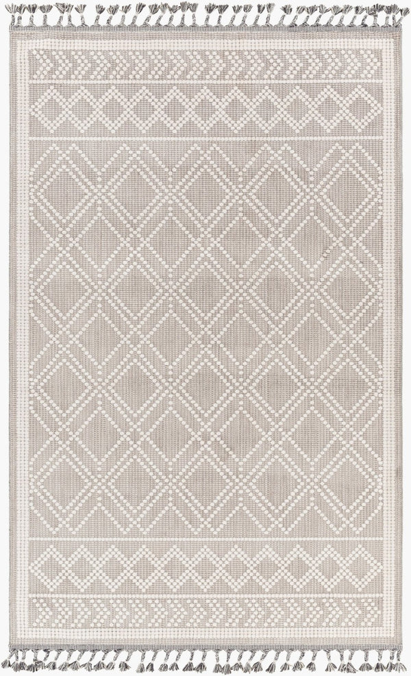 Livabliss Palermo Machine Woven Area Rug Bohemian Global Pattern for Living Dining Bedroom Cream, Medium G 9'2" x 12' PLR2300-9212