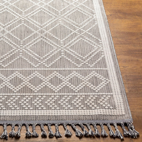 Livabliss Palermo Machine Woven Area Rug Bohemian Global Pattern for Living Dining Bedroom Cream, Medium G 9'2" x 12' PLR2300-9212