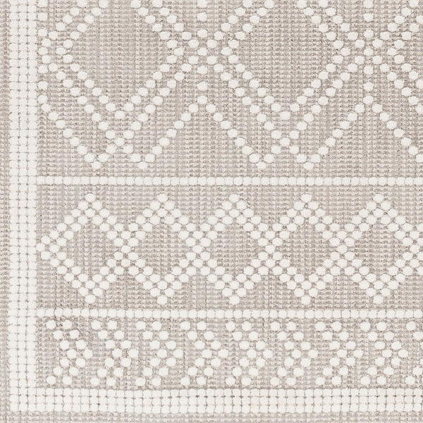 Livabliss Palermo Machine Woven Area Rug Bohemian Global Pattern for Living Dining Bedroom Cream, Medium G 9'2" x 12' PLR2300-9212