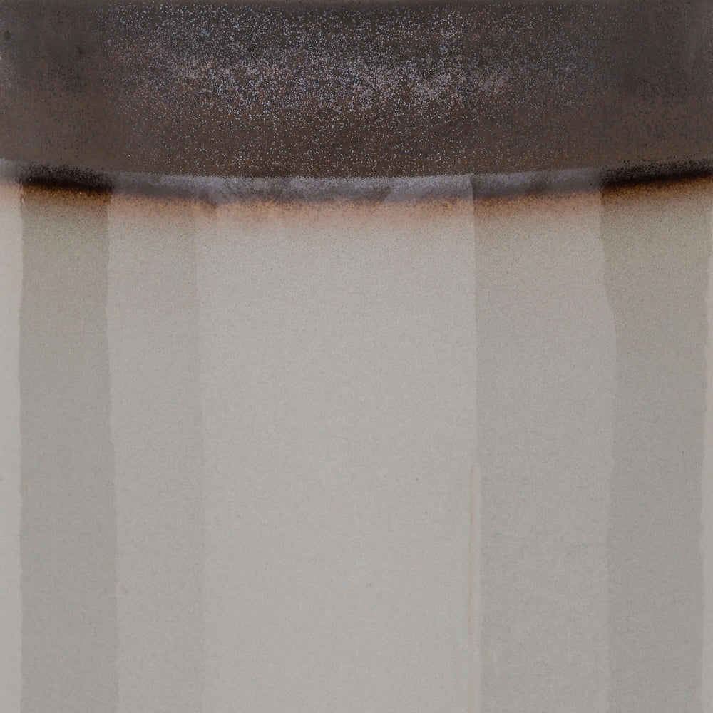 Surya Palominas Stylish 18"H Ceramic Garden Stool - Modern Outdoor Accent For Patio & Deck Decor Gray Ceramic,Ceramic Pls002-121218