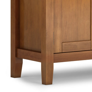 English Elm Redmond 72" Tv Media Stand - Handcrafted Light Golden Brown With Ample Storage & Timeless Design B136P159541-GIGA